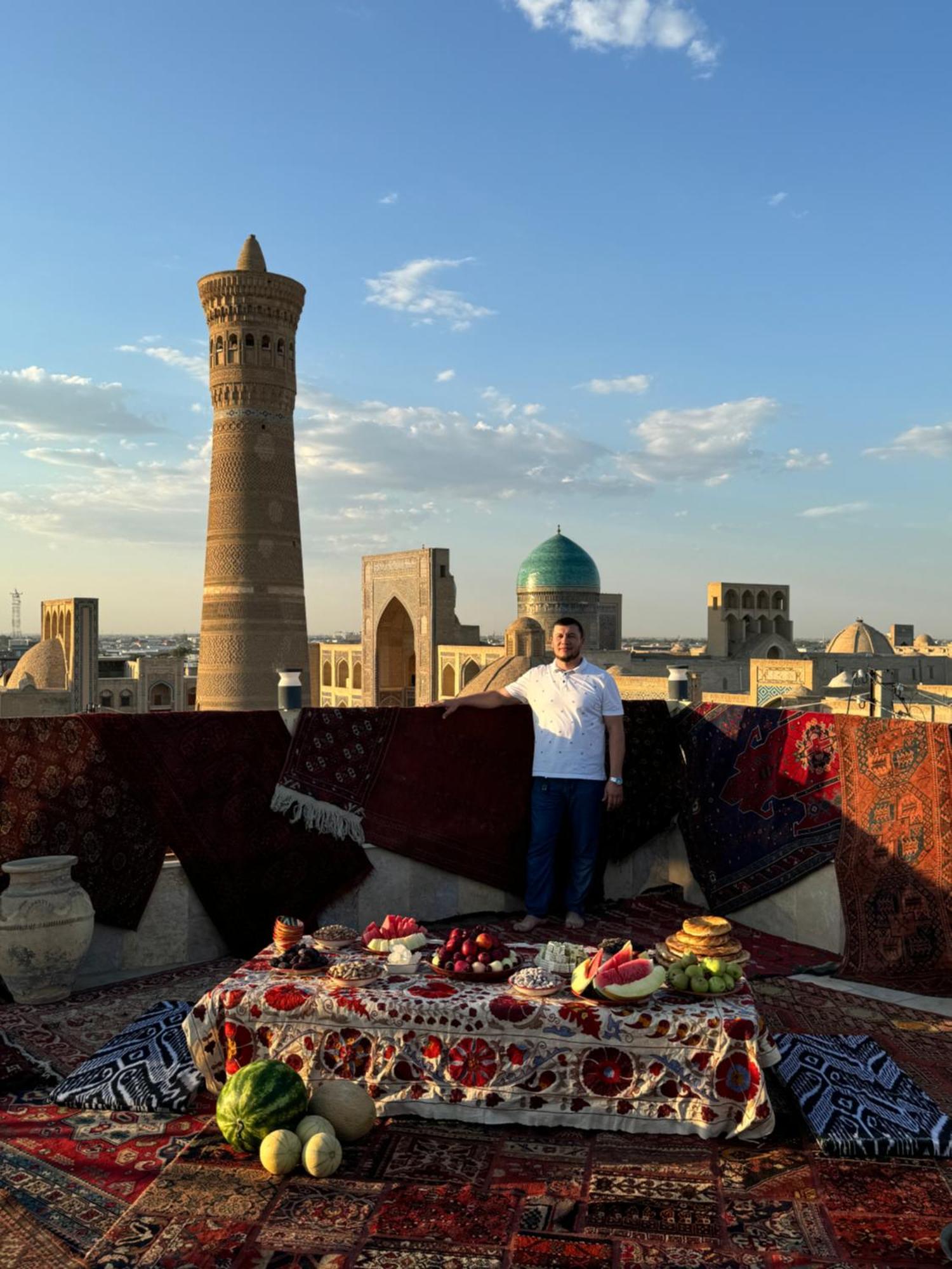Poyi Kalon Teracce Hotel حلال Buchara Zewnętrze zdjęcie